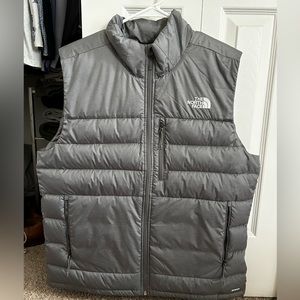 The North Face Aconcagua 2 Down Vest TNF Medium Grey Heather Size Large